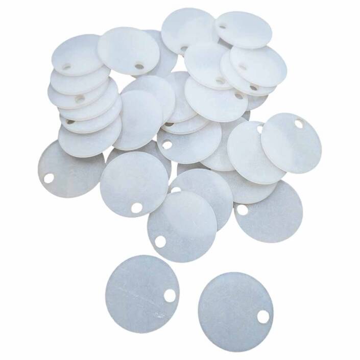 30 Mm Buzlu Akrilik Çanta Pulu ( 50 Gram ) - 1