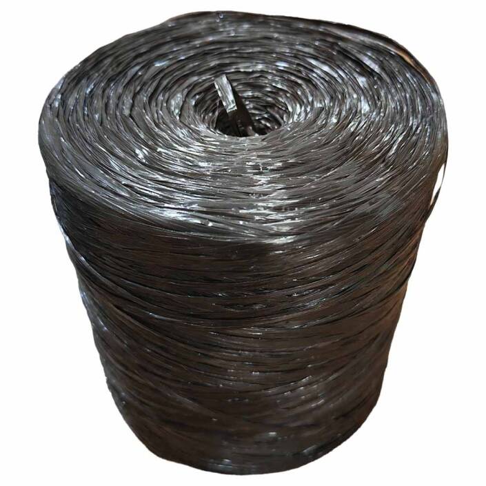 ( 500 Gram ) PP Rafya İpi No:6 Acı Kahve - 1