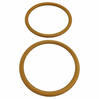 Bambu Görünümlü Akrilik Çanta Sap Rattan Model - 2