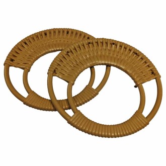 Bambu Görünümlü Plastik Çanta Sap Ay Model - 2