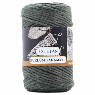 Büklüm Makrome Tarama İpi 30 Haki ( 250 Gr ) - Sultan