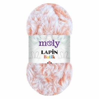 Moly Lapin Batik Tavşan Tüyü Örgü İpi P54 ( 100 Gram ) - Moly