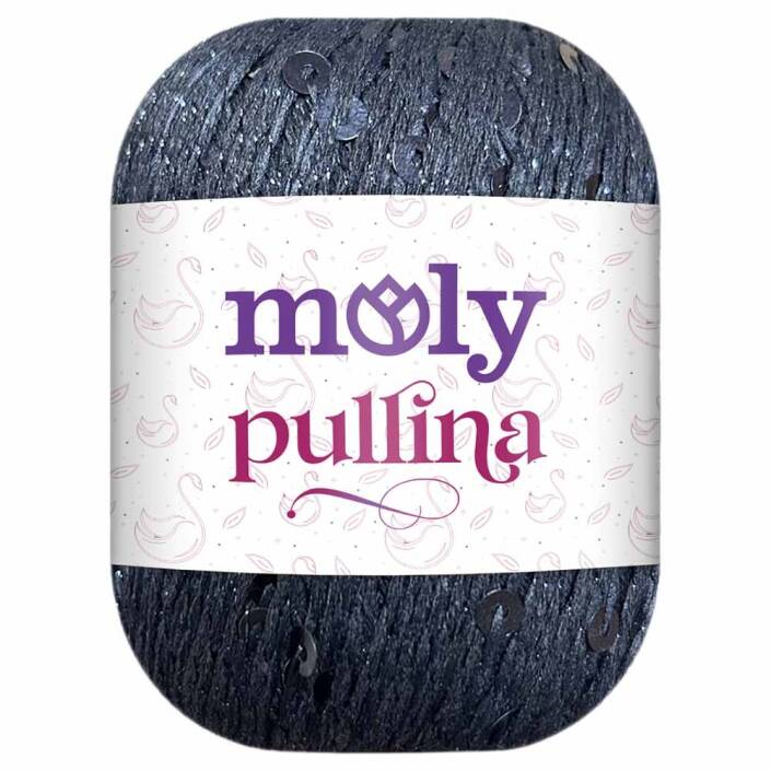 Moly Pullina Simli Örgü İpi ( 50 Gr ) 29 Lacivert - 1