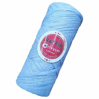 Orivyum Rafya İpi ( 100 Gram ) Bebe Mavi - Orivyum
